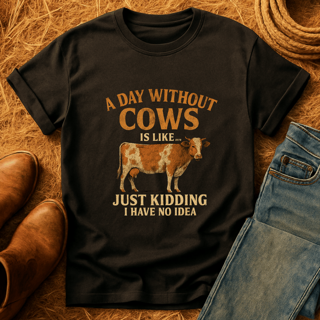 Day Without Cows...  T-Shirt