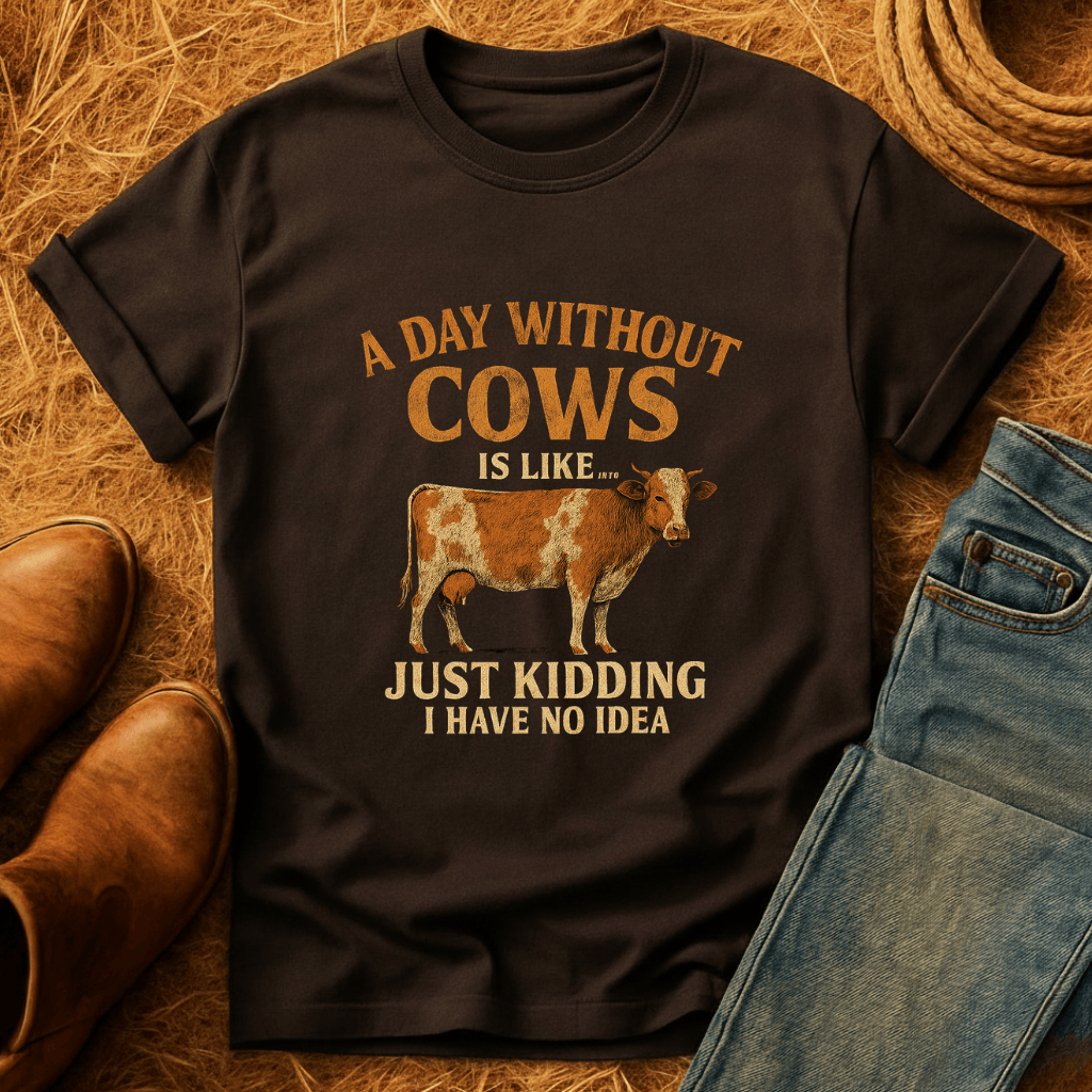 Day Without Cows...  T-Shirt
