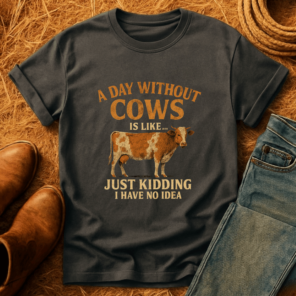 Day Without Cows...  T-Shirt