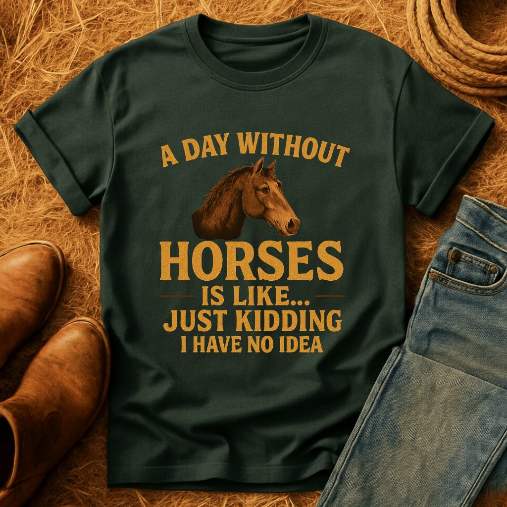 Day Without Horses... T-Shirt