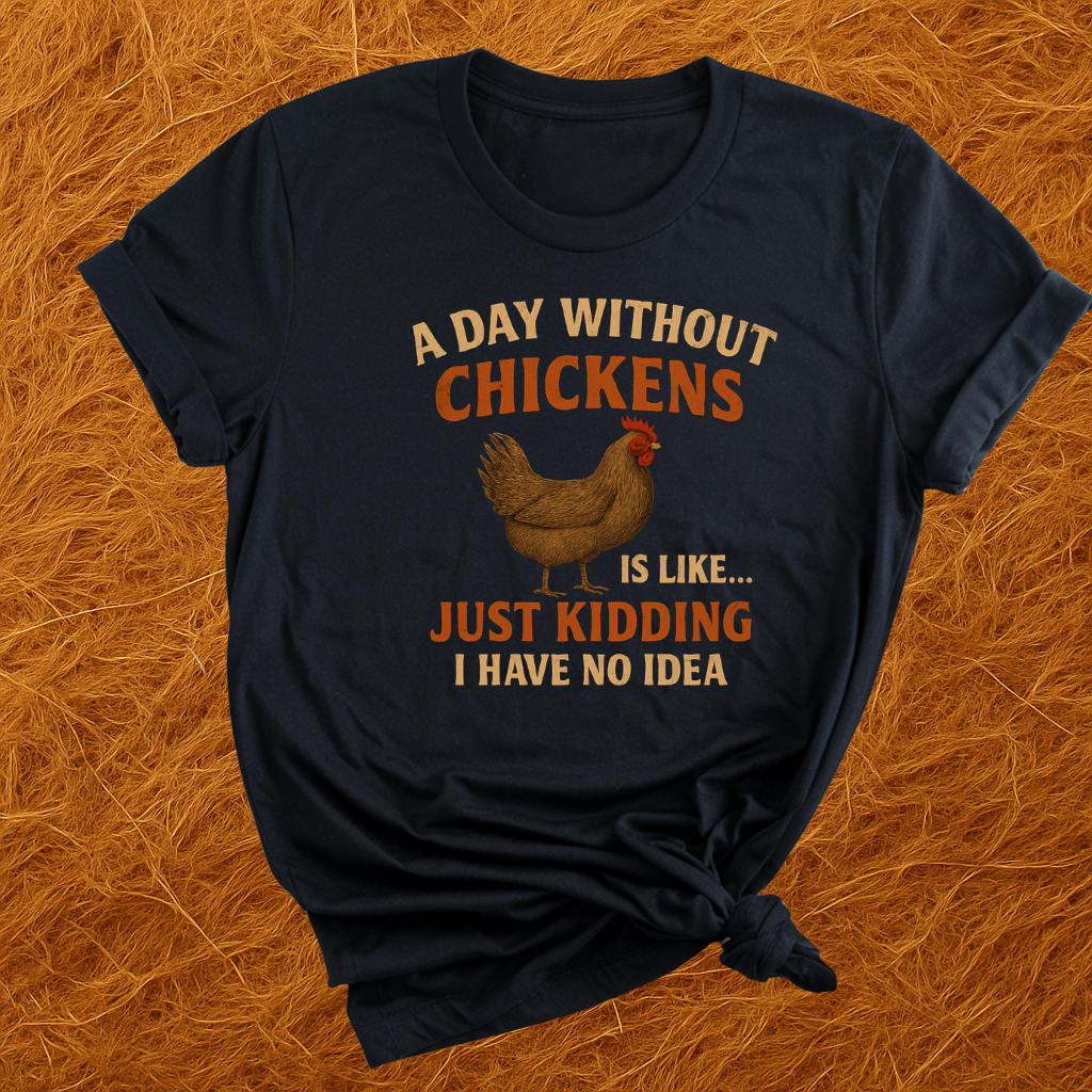 Day Without Chickens... T-Shirt