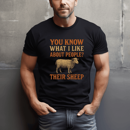I Like People's Sheep T-Shirt