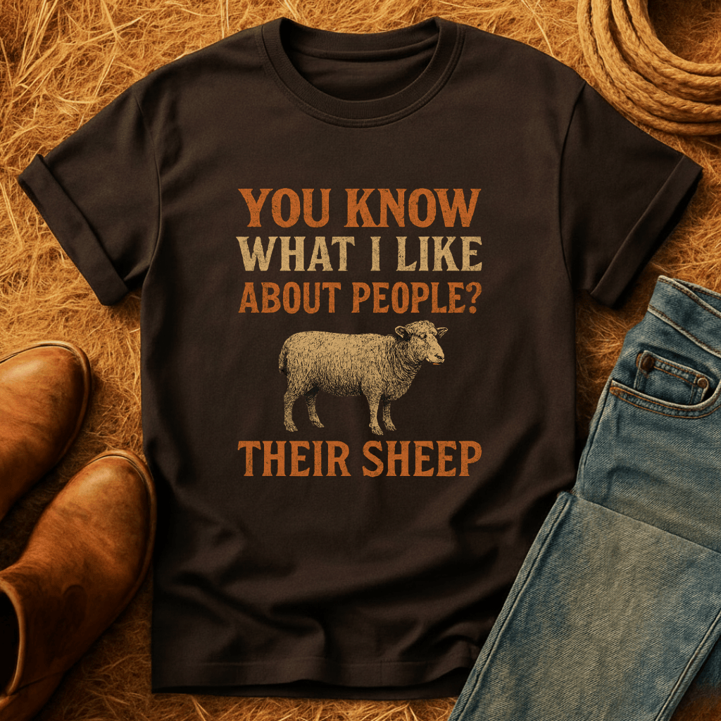 I Like People's Sheep T-Shirt