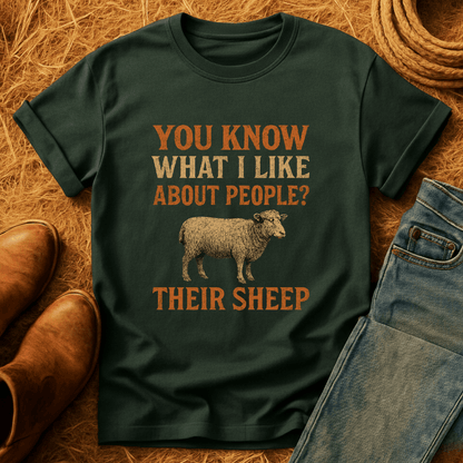 I Like People's Sheep T-Shirt