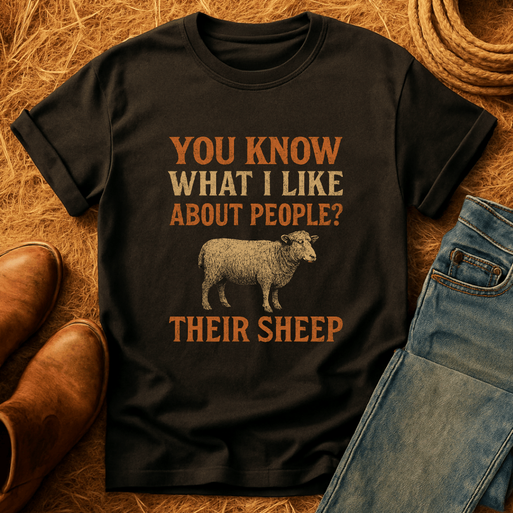 I Like People's Sheep T-Shirt