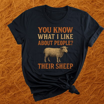 I Like People's Sheep T-Shirt