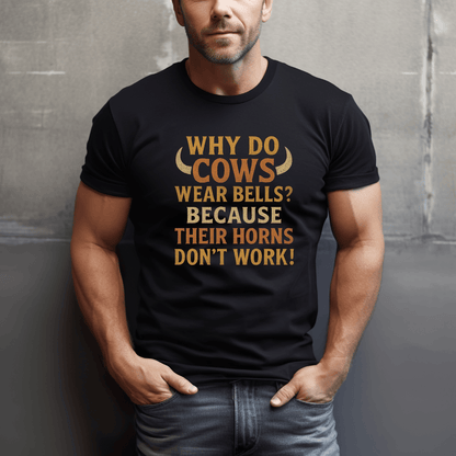 Cow Bells Joke T-Shirt