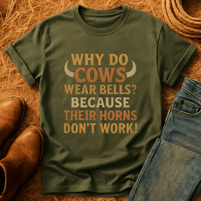 Cow Bells Joke T-Shirt