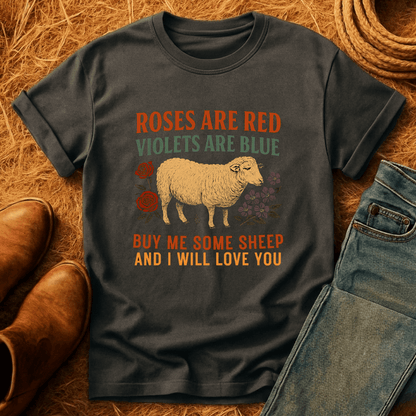 Roses Are Red Sheep T-Shirt