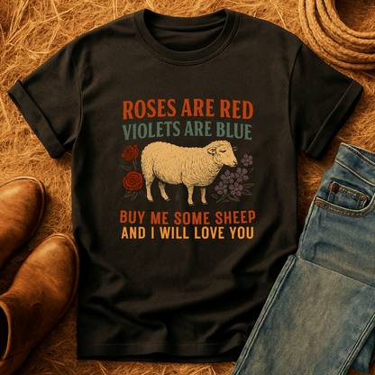 Roses Are Red Sheep T-Shirt