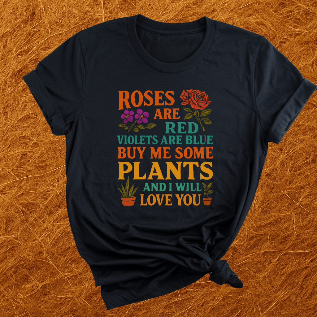 Roses Are Red Plants T-Shirt