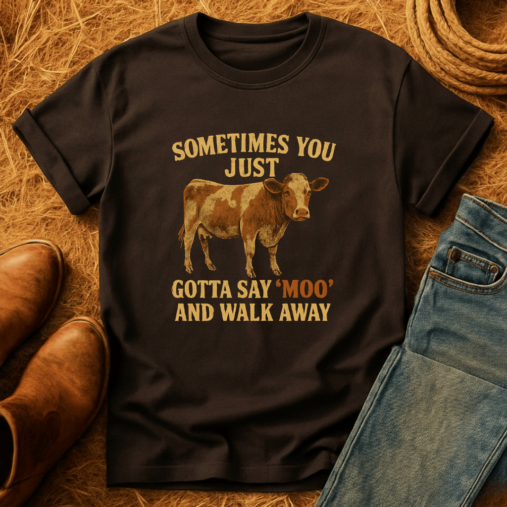 Say Mooooo T-Shirt