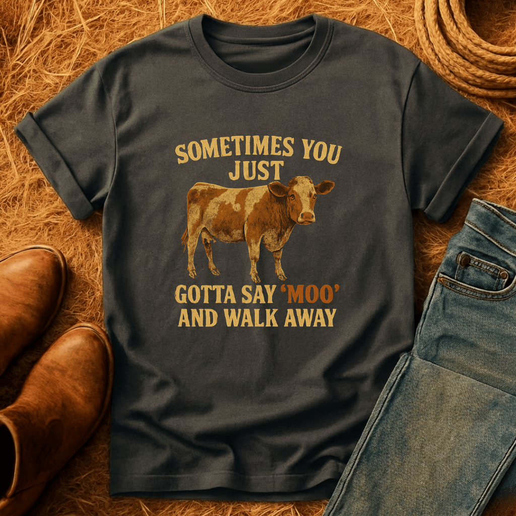 Say Mooooo T-Shirt