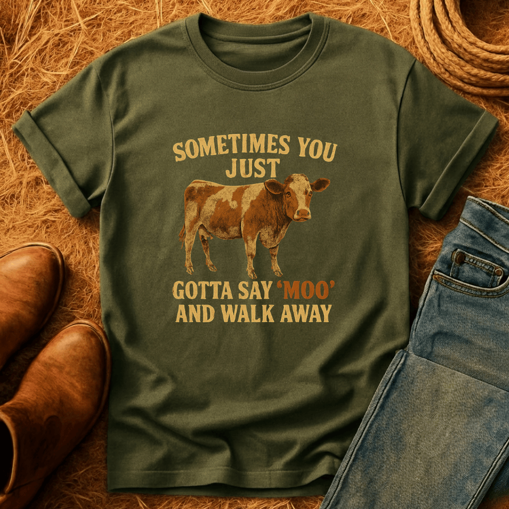Say Mooooo T-Shirt