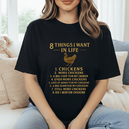 Eight Chicken Things T-Shirt