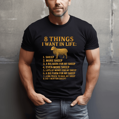 Eight Sheep Things T-Shirt