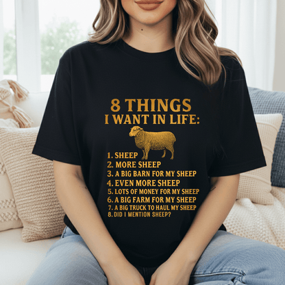 Eight Sheep Things T-Shirt