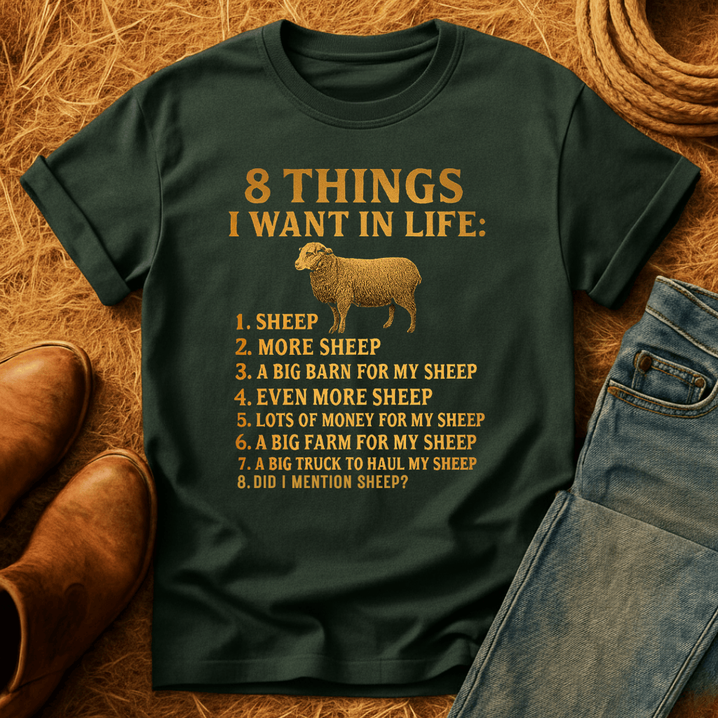 Eight Sheep Things T-Shirt