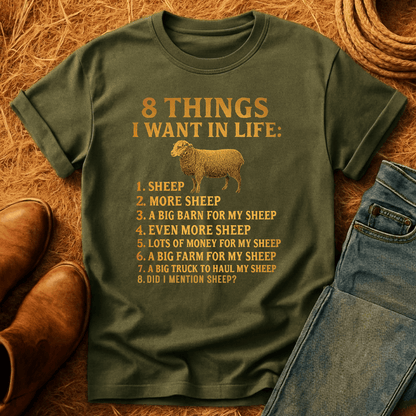 Eight Sheep Things T-Shirt