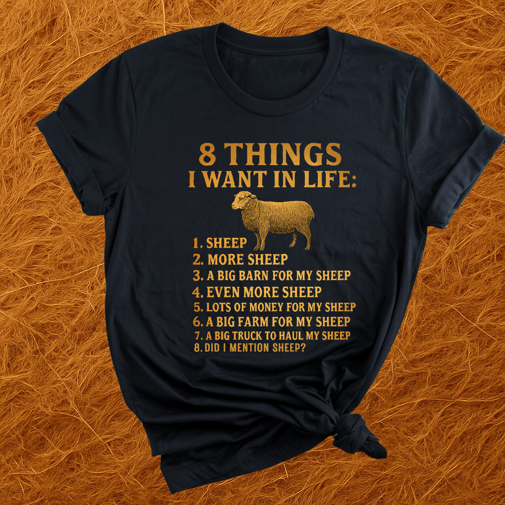 Eight Sheep Things T-Shirt