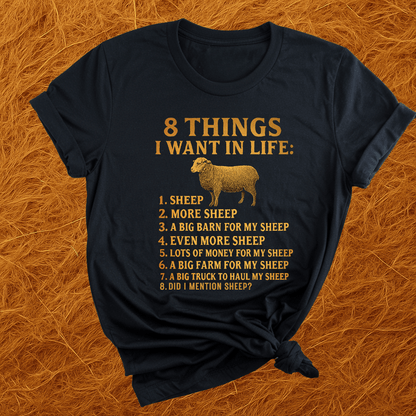 Eight Sheep Things T-Shirt