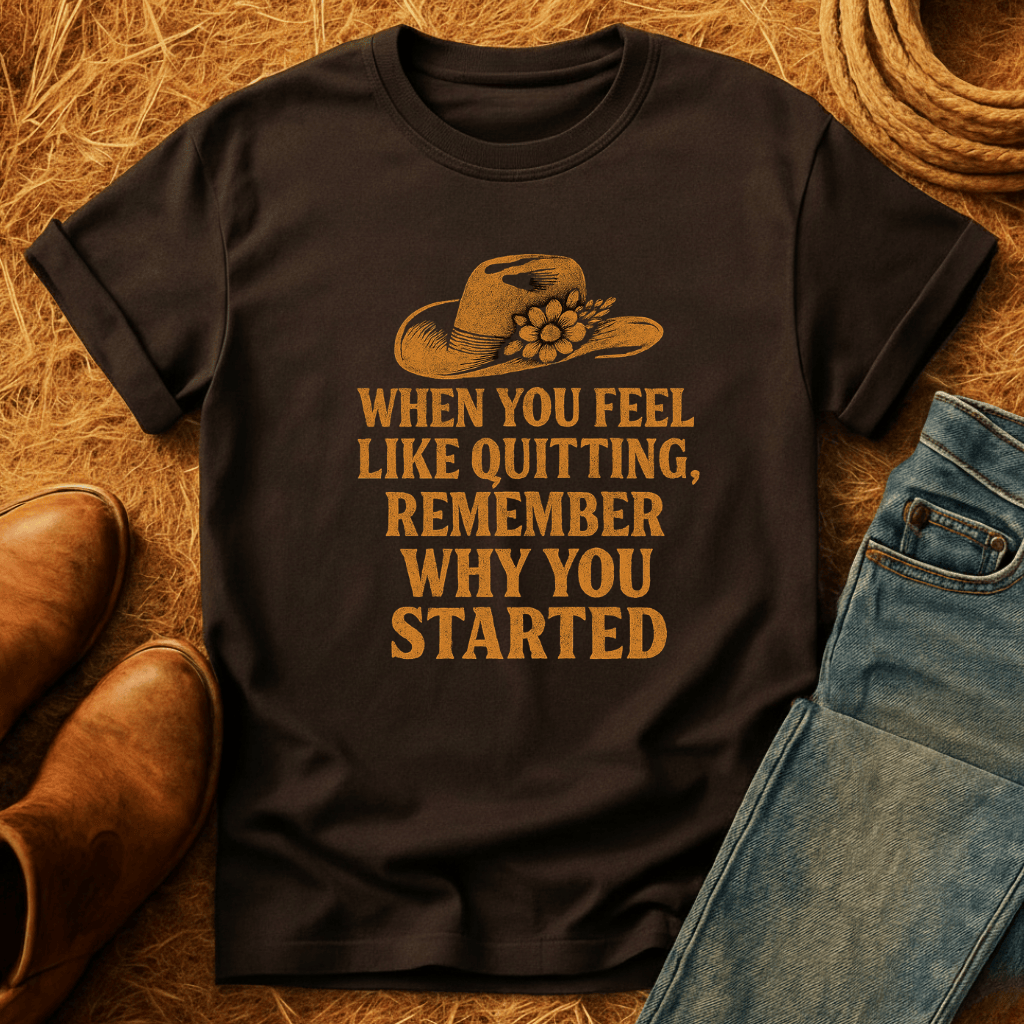 Remember Why You Started T-Shirt