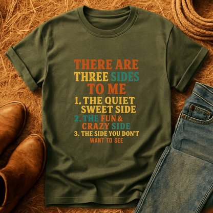 Three Sides Of Me T-Shirt