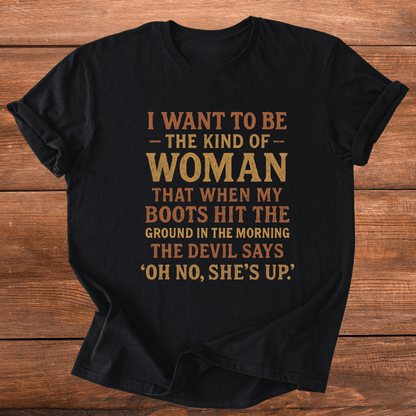 Oh No. She's Up. T-Shirt