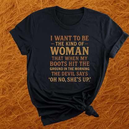 Oh No. She's Up. T-Shirt