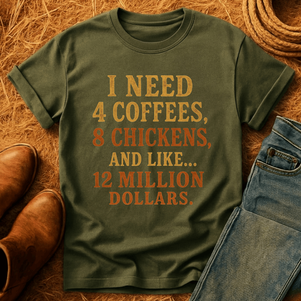Coffee And Chickens T-Shirt