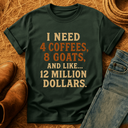 Coffee And Goats T-Shirt