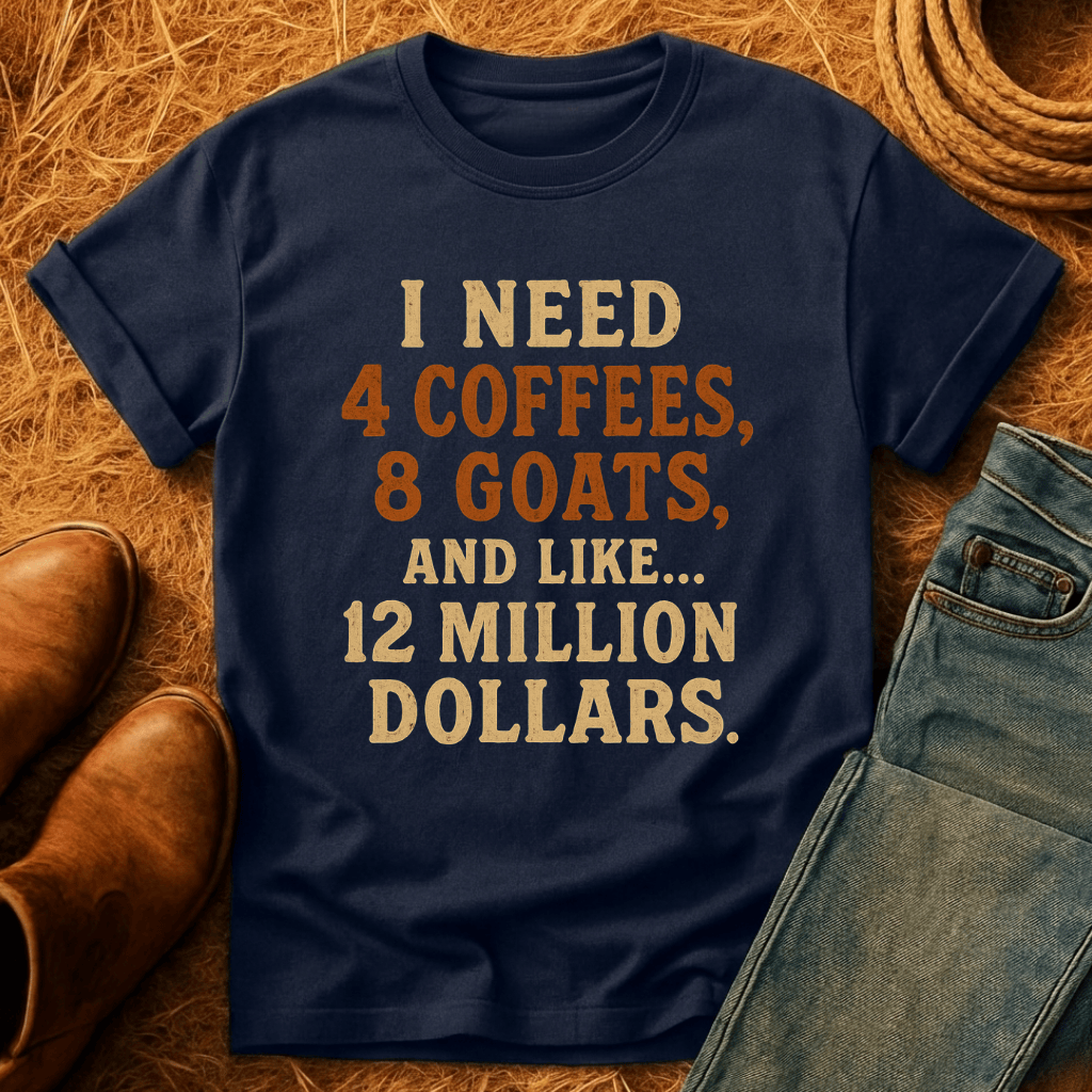 Coffee And Goats T-Shirt