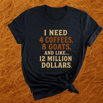Coffee And Goats T-Shirt