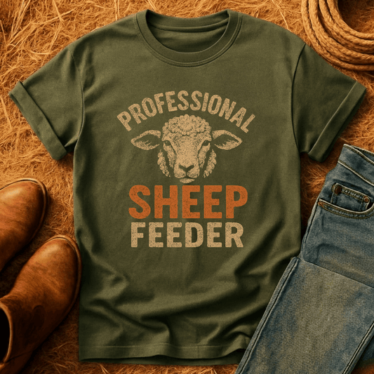 Professional Sheep Feeder T-Shirt
