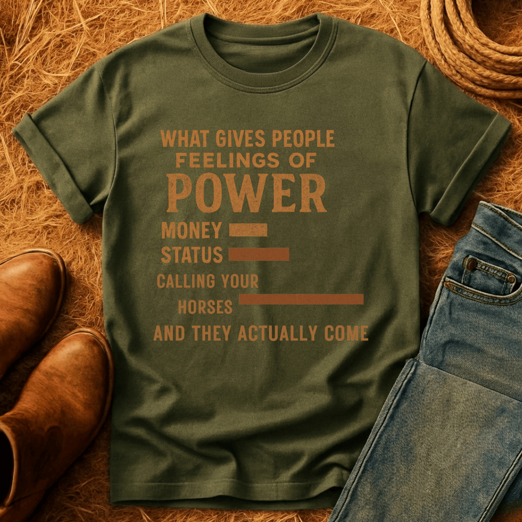Power Of Calling Horses T-Shirt