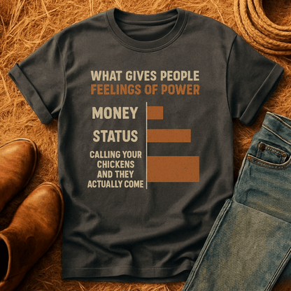 Power Of Calling Chickens T-Shirt