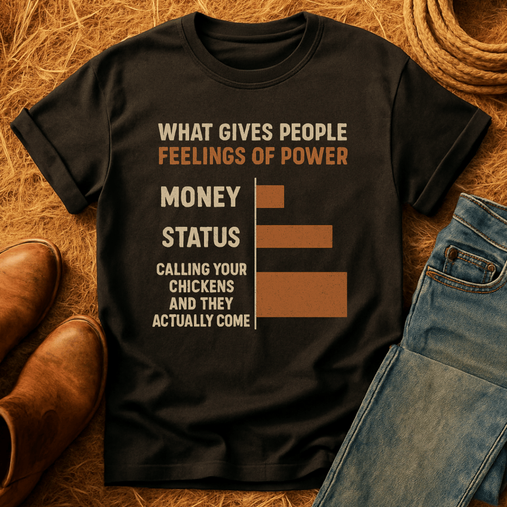 Power Of Calling Chickens T-Shirt