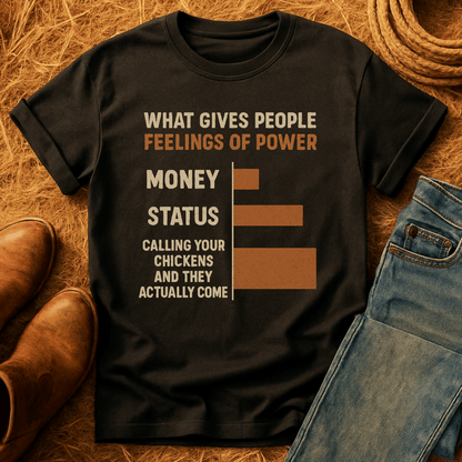 Power Of Calling Chickens T-Shirt
