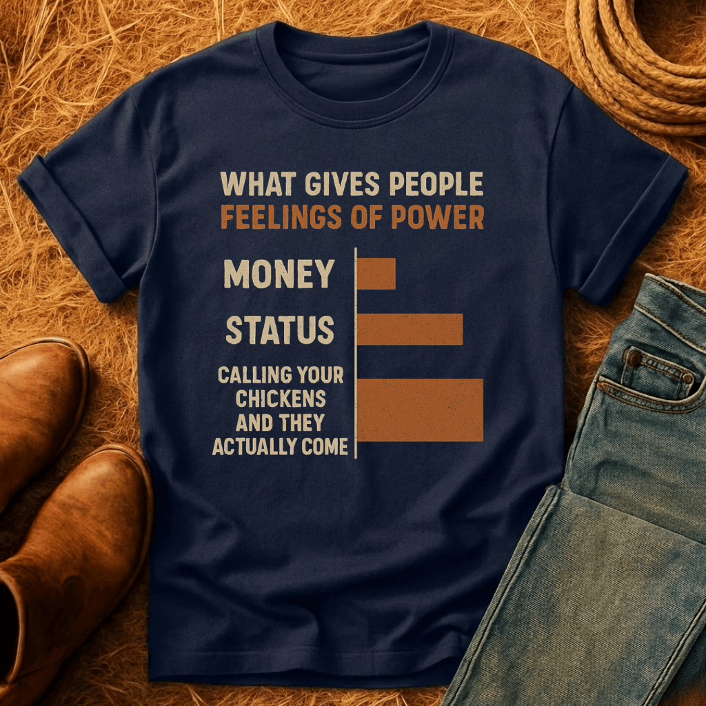 Power Of Calling Chickens T-Shirt