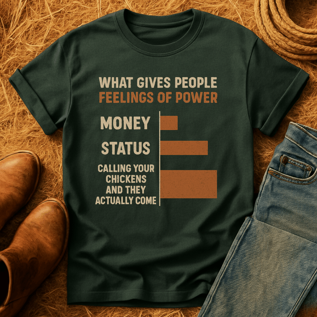 Power Of Calling Chickens T-Shirt