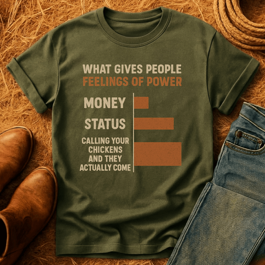 Power Of Calling Chickens T-Shirt