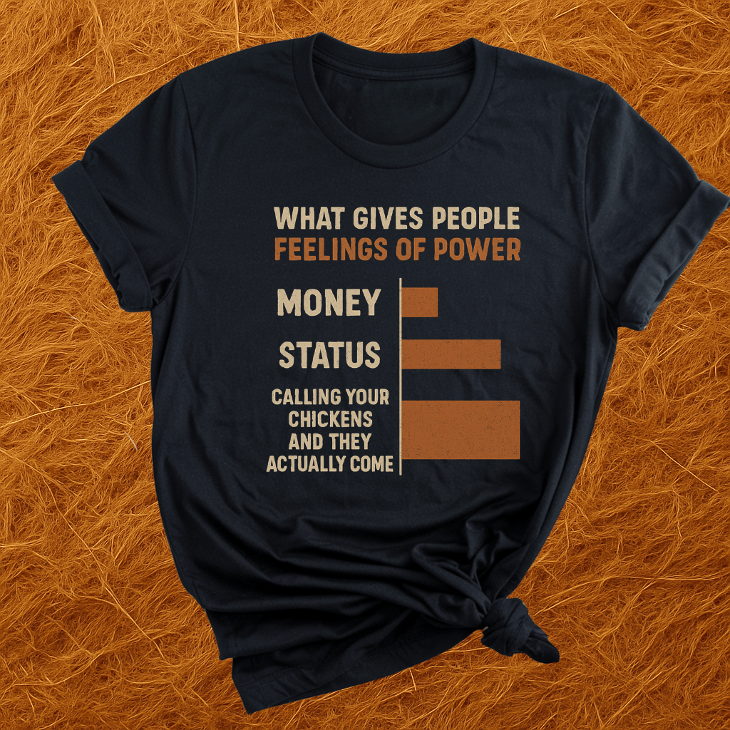 Power Of Calling Chickens T-Shirt