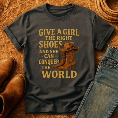 Shoes Conquer The World T-Shirt