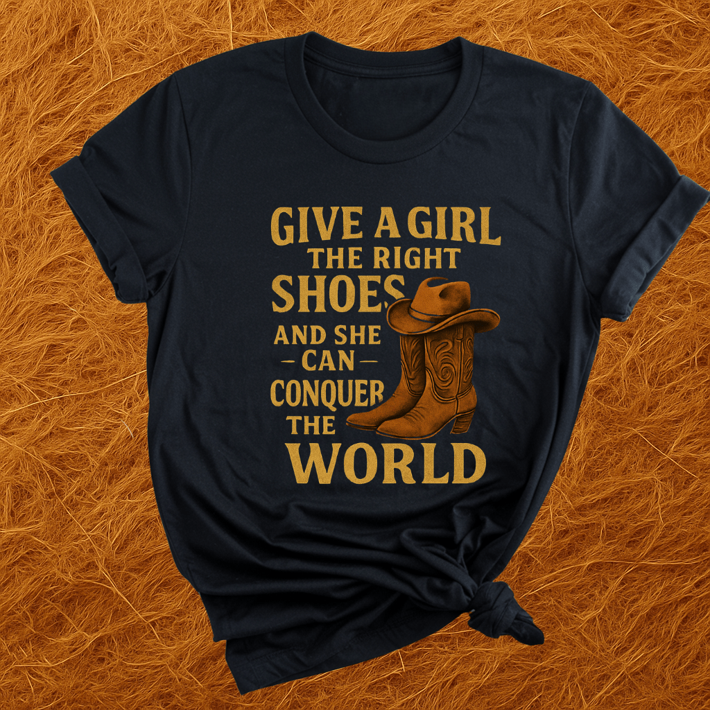 Shoes Conquer The World T-Shirt