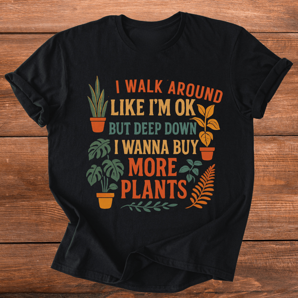 Wanna Buy More Plants T-Shirt