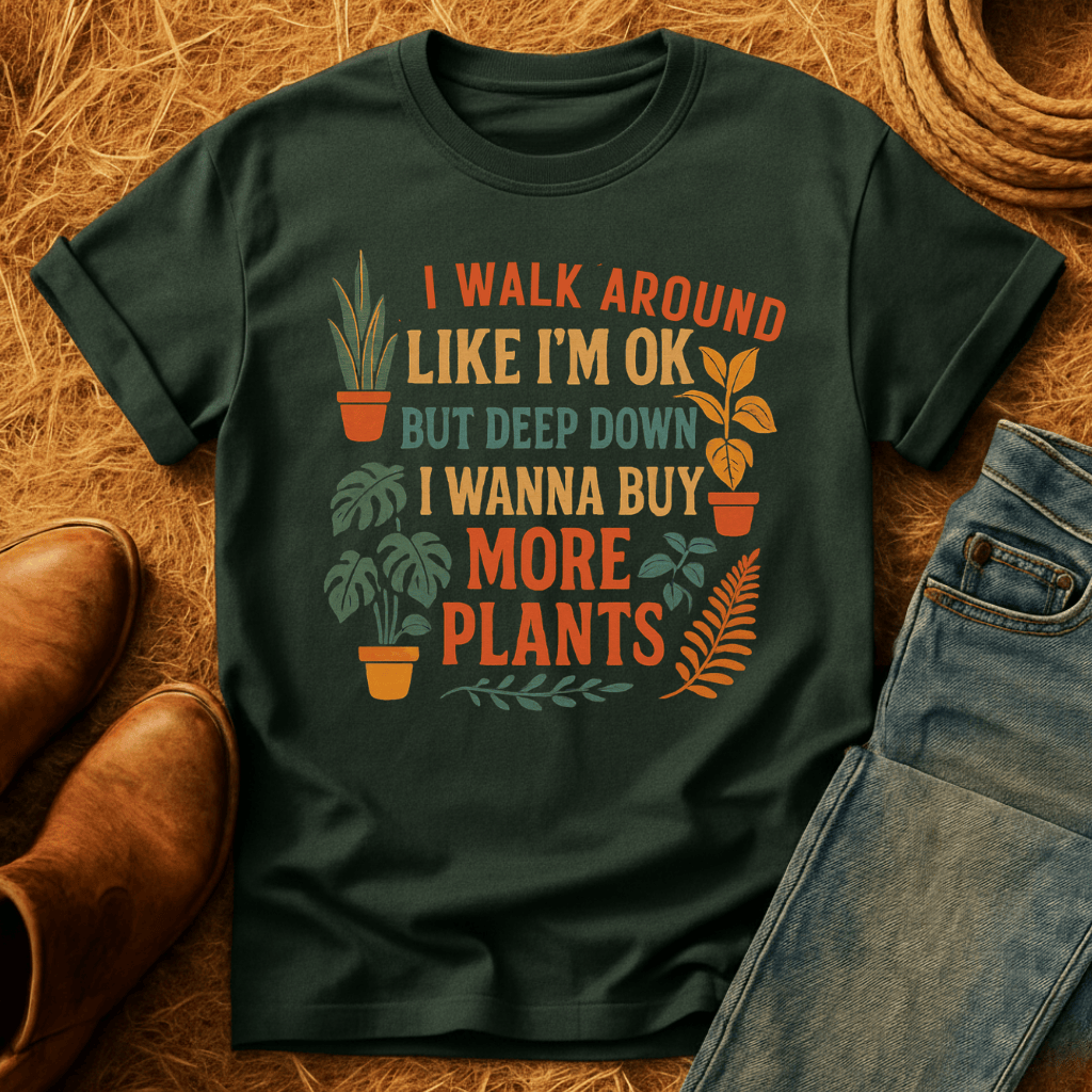 Wanna Buy More Plants T-Shirt