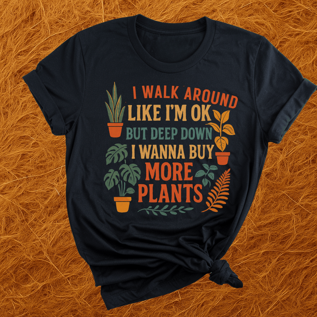 Wanna Buy More Plants T-Shirt