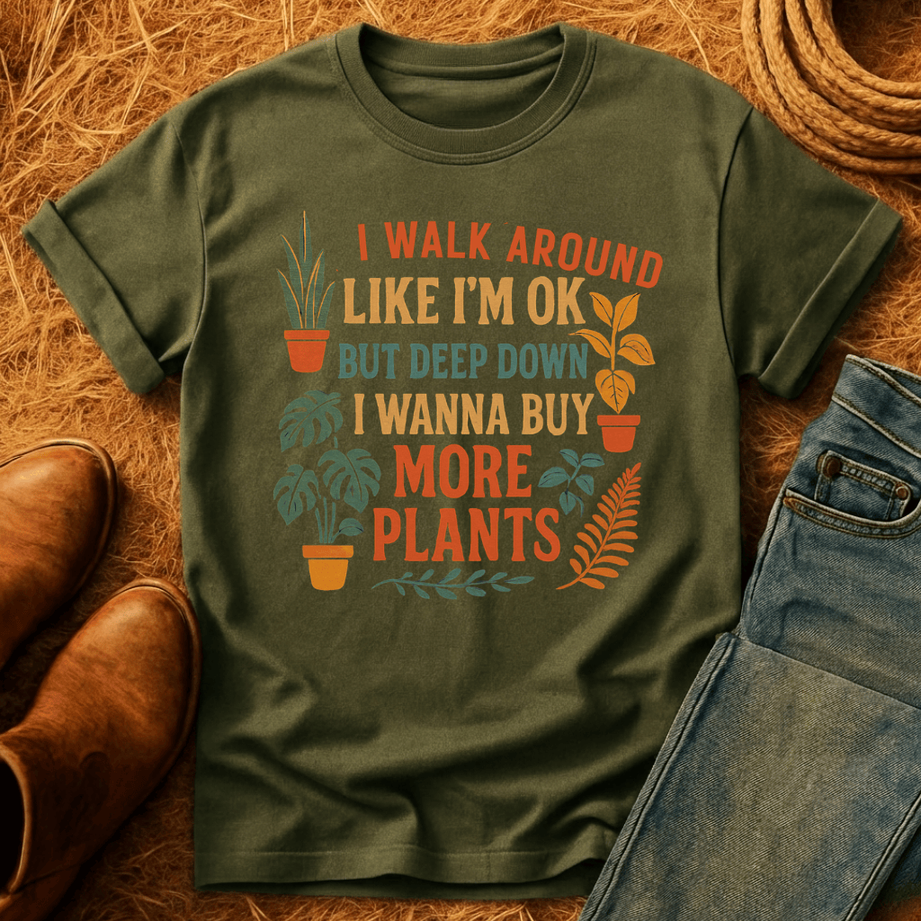 Wanna Buy More Plants T-Shirt