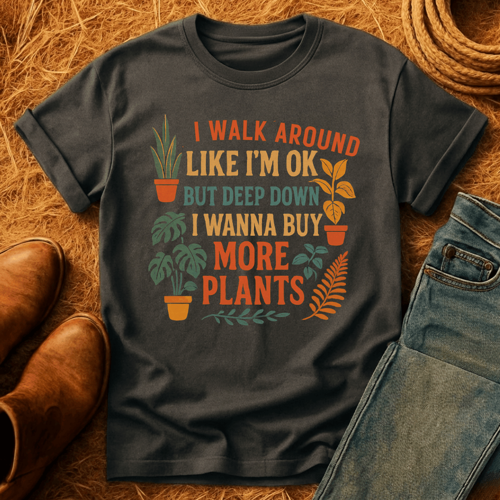 Wanna Buy More Plants T-Shirt
