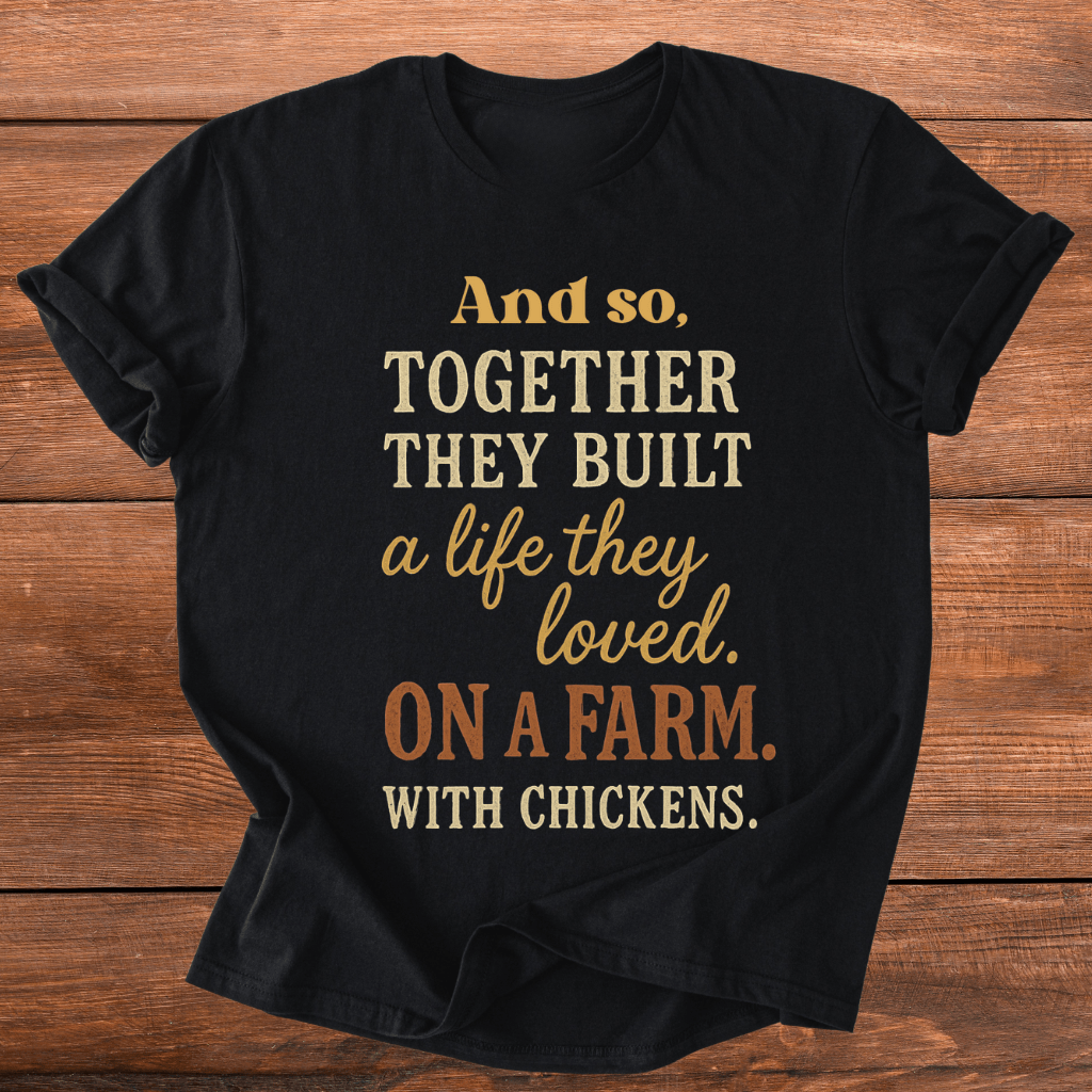 A Farm With Chickens T-Shirt